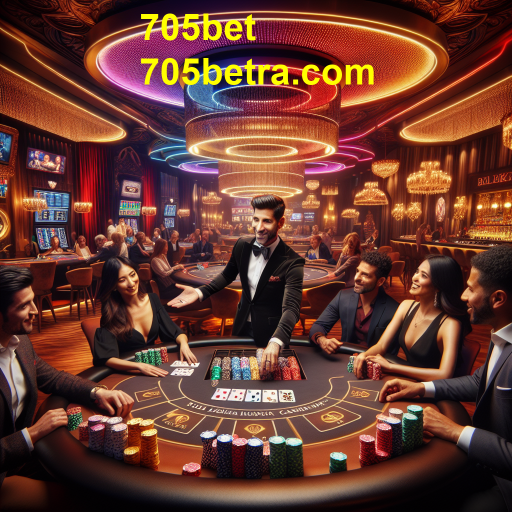 A Experiência do Casino Ao Vivo na 705bet